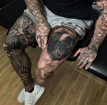 tatuajes en el muslo para hombres|Tatuajes en el muslo para hombres: 33 diseños en HD.